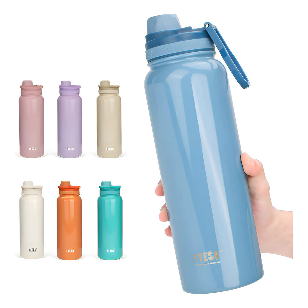 Copo Térmico Tyeso 750ml Aço Inoxidável com Isolamento a Vácuo, Perfeito para Ca