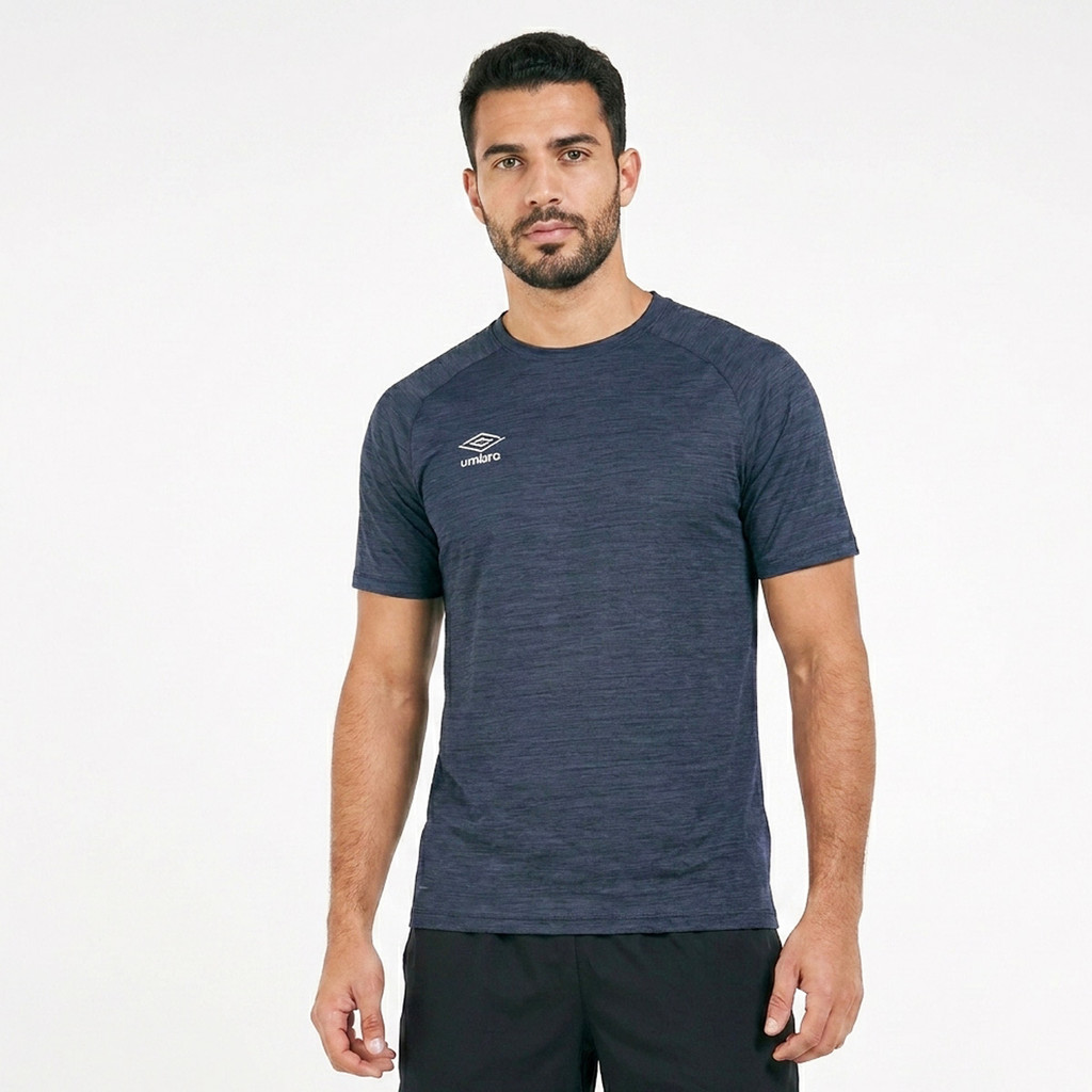 Camiseta Umbro Blend Large Diamond II Poliamida Marinho