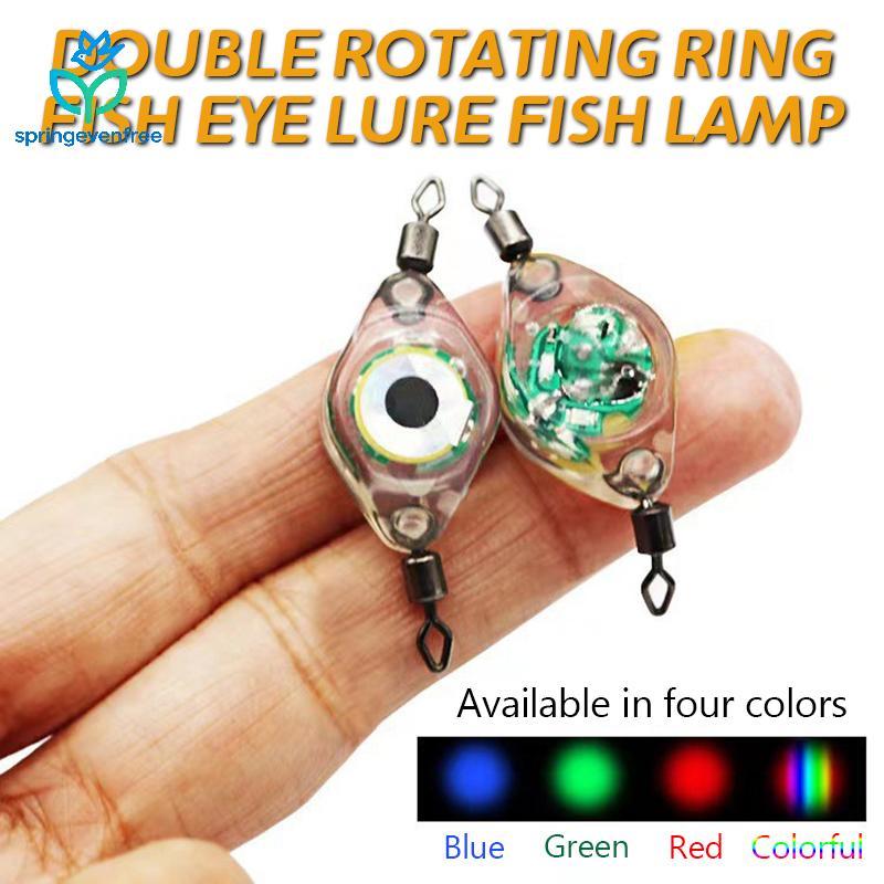 Spe LED Isca De Pesca Luz Forma Olho À Prova Dwaterproof Água Detecção Gota Profunda Para Do Mar Doce Subaquático Alto B