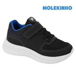 Tênis Molekinho Jogging Infantil Casual Conforto Meninos  em Oferta na Shopee