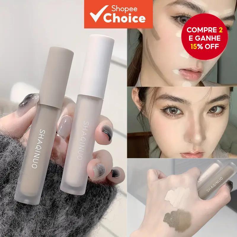 Bastão De Contorno De Destaque Líquido , Corretivo De Sombra Natural Facial Tridimensional De Nariz Caneta De Maquiagem em Oferta na Shopee