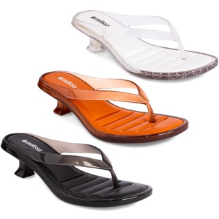Melissa Thong Kitten Heel Sandália Feminina Saltinho Original Chinelo em Oferta na Shopee