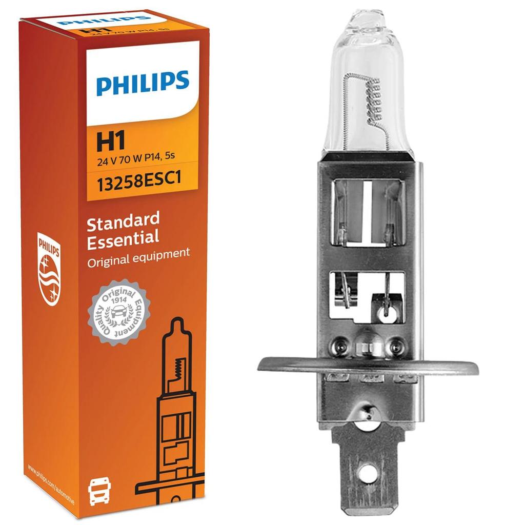 Lâmpada Standard H1 70w 24v P14,5s Philips Farol