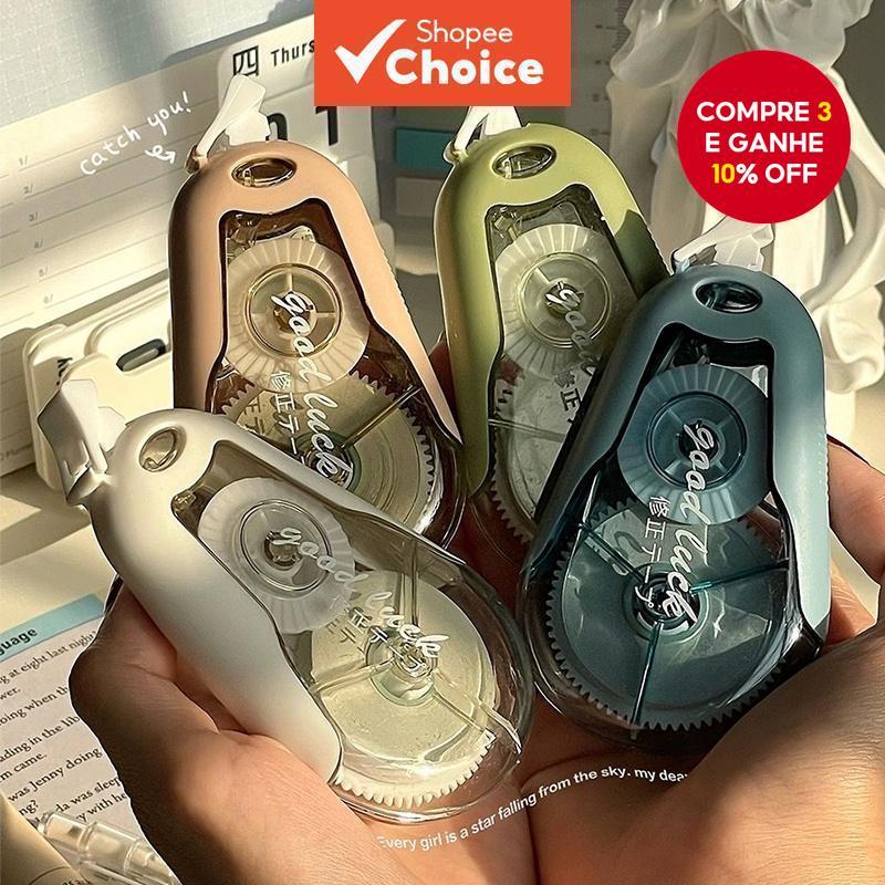 Conjunto De Fita Corretiva Morandi Mute 4PC-Fitas De Grande Capacidade De 20 M Para Estudantes E Testes Escolares