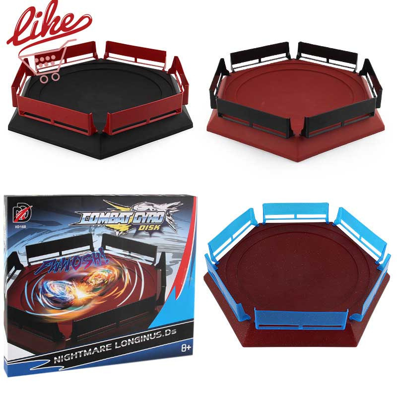33cm hexagon Shape Hard PVC Beyblade Stadium Arena Batalha Placa Para Burst Kid Toys for Children Boy Birthday Gift