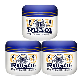 Creme Rugol Anti Rugas Tradicional Pote 50g Kit C/3 em Oferta na Shopee