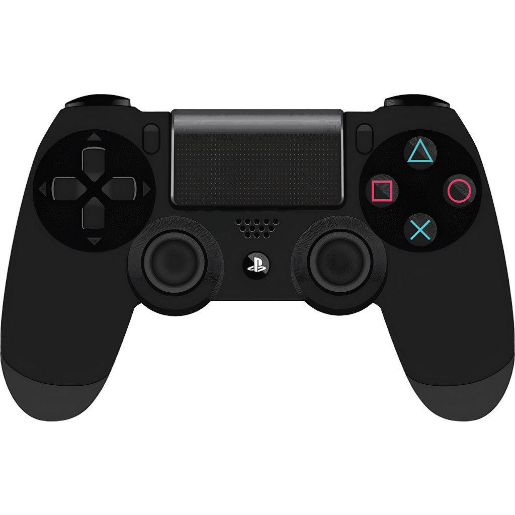 Display de Chão Mdf Decoração - Tema - Controle Vídeo Game - PS4 Preto (1 Peça - Vários Tamanhos)