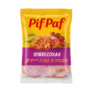Sobrecoxa de Frango Congelada IQF Pif Paf em Oferta na Shopee