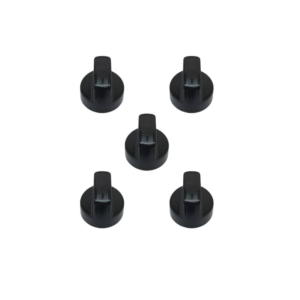 Kit 5 Botões Manipulos Cooktop Dako Supreme Atlas Utop 5 boc