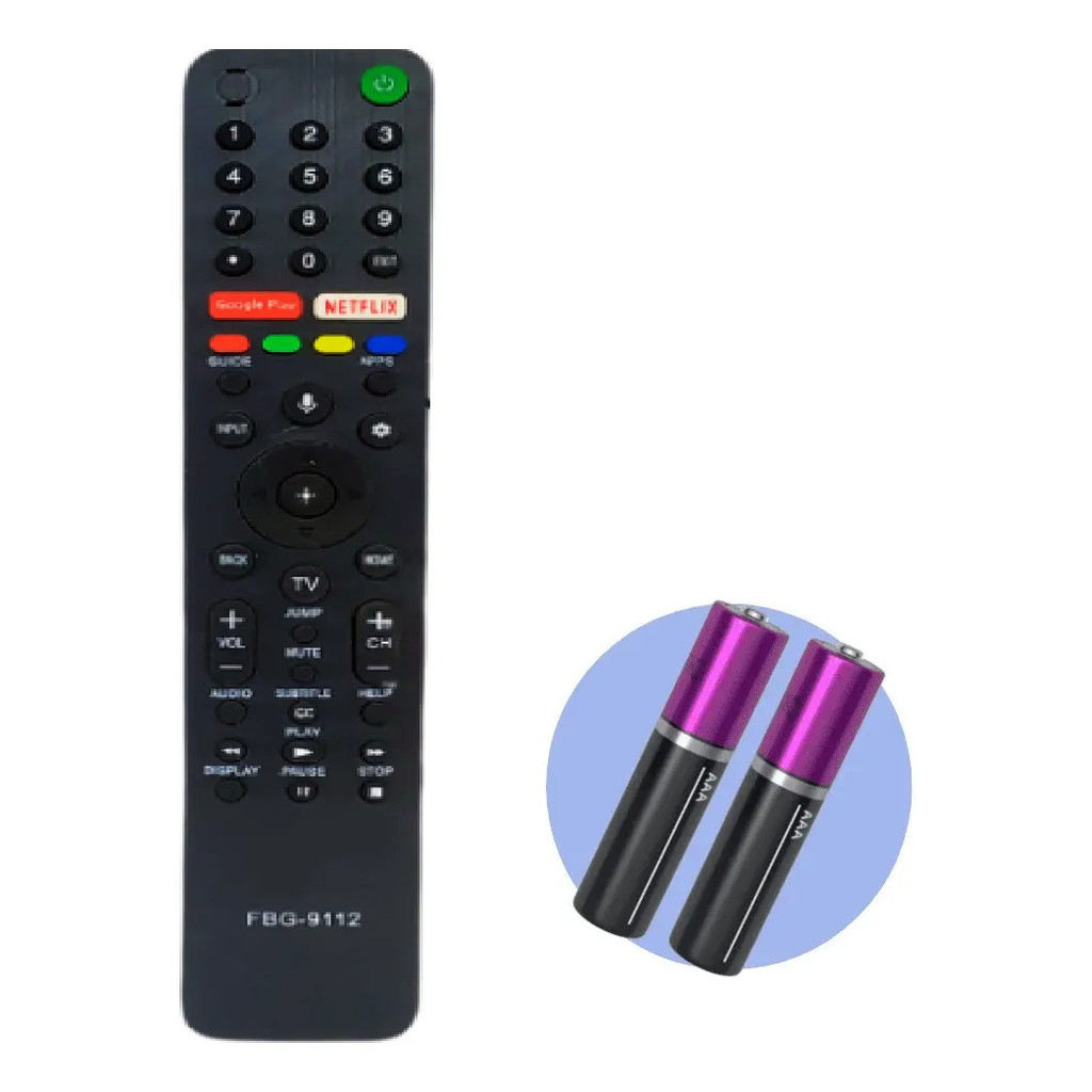 Controle Remoto Smart  Compatível C/ Sony Modelo Fbg-9112