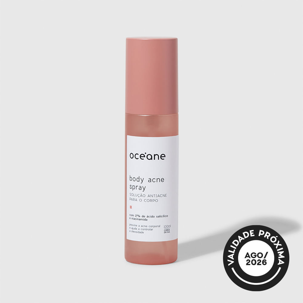 Solução Antiacne para o Corpo - Body Acne Spray 100ml