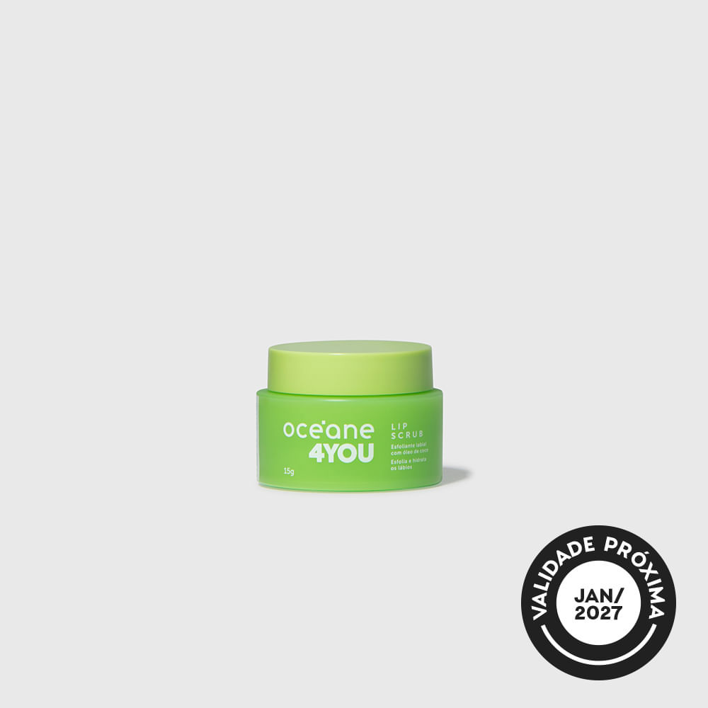 Esfoliante Labial com Óleo de Coco - Lip Scrub 4you 15g
