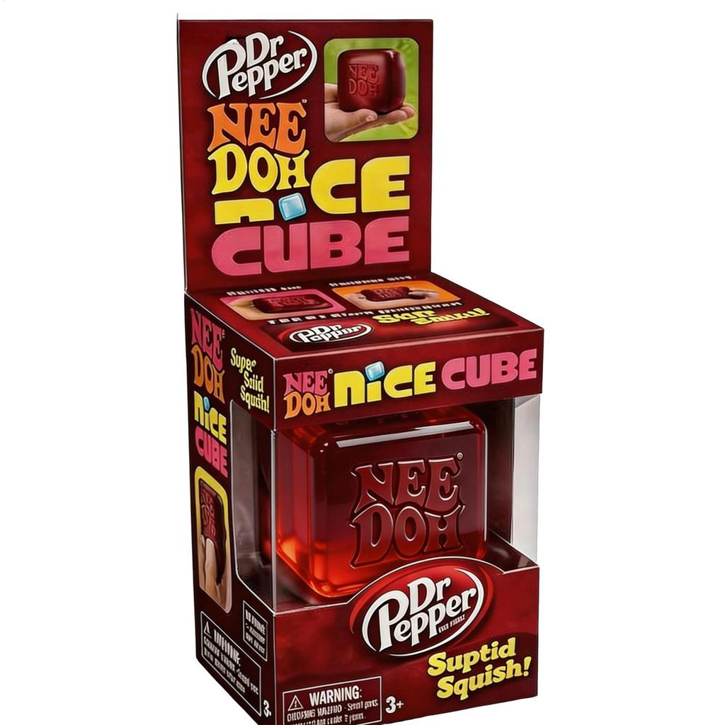 Schylling Needoh 2026 Edição Limiteda Dr Pepper Nice Cube Suptid Squishy Fidget Toy condekph