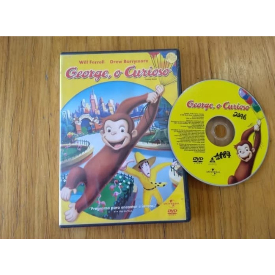 DVD GEORGE O CURIOSO - ORIGINAL