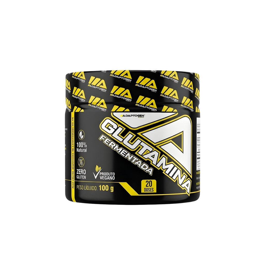 Suplemento Glutamina Adaptogen Platinum Series 100g