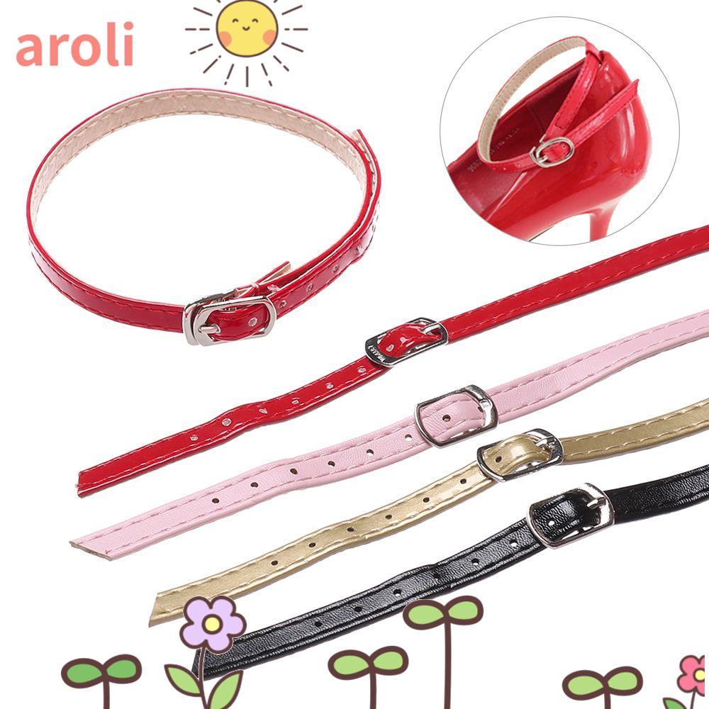 AROLI Pacote Cadarço Atacado Acessórios Para Sapatos Femininos Correias Antiderrapantes