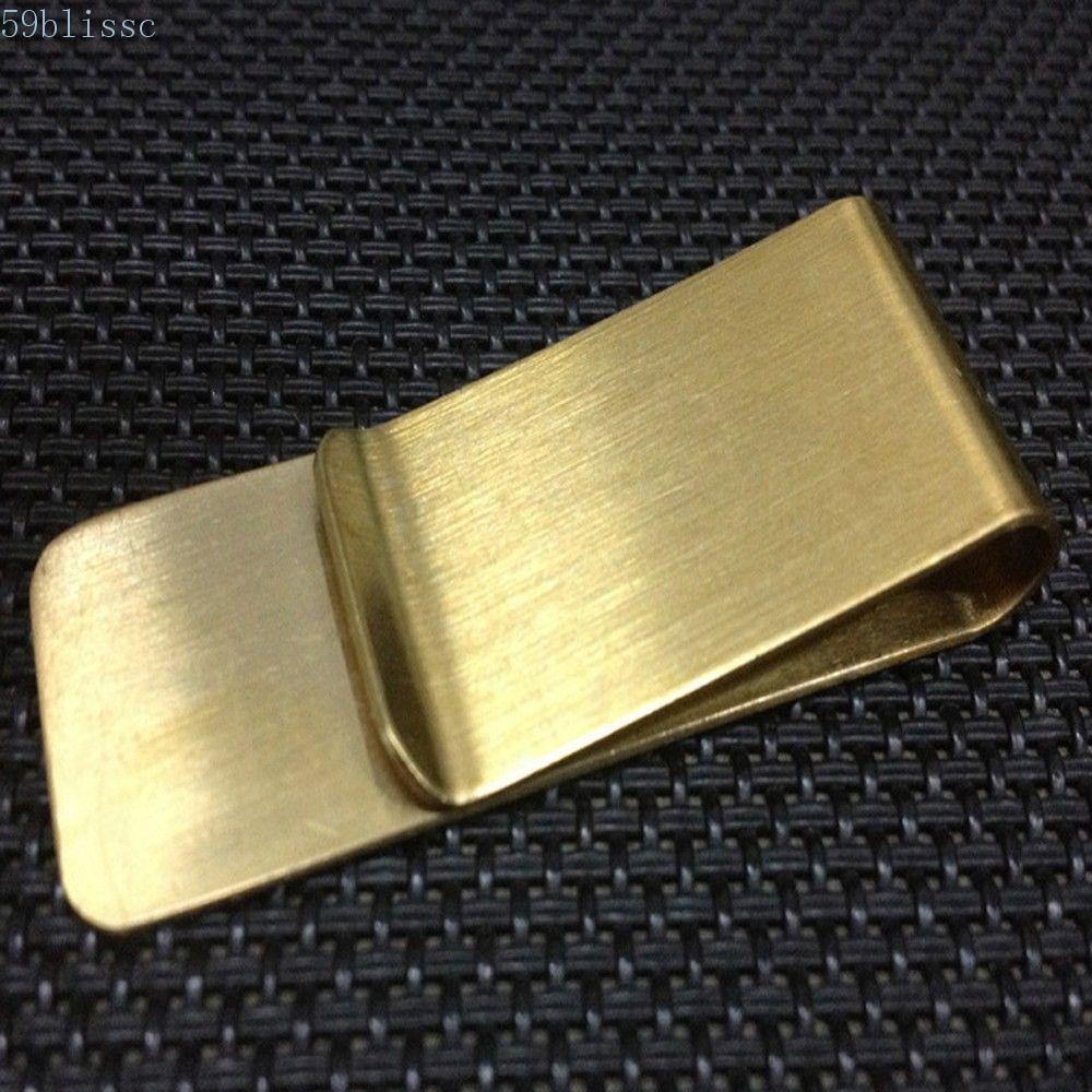 BLISSC Clipe De Dinheiro Bolso Fino De Alta Qualidade Metal De Aço Inoxidável Venda Quente Bolsa Masculina