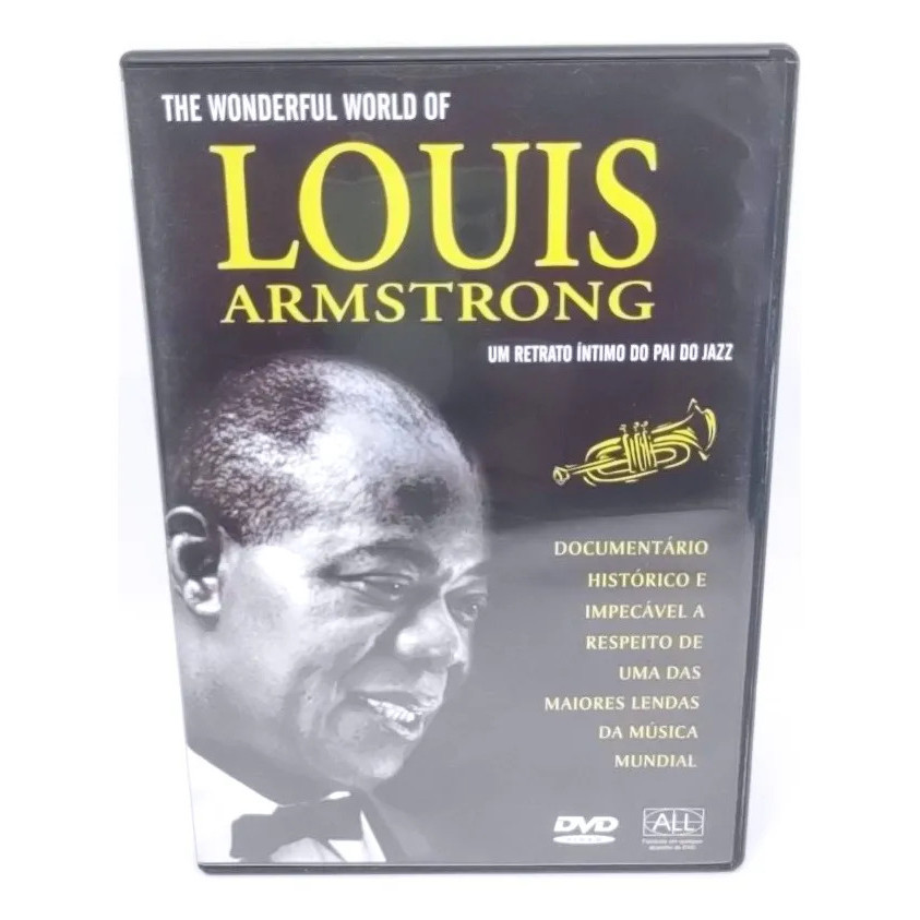 Dvd Louis Armstrong - Um Retrato Intimo Do Pai Do Jazz Estandar