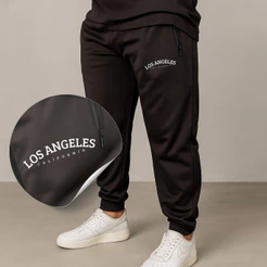Calça JOGGER De Inverno LOS ANGELES Adulta Chipa Masculino Flanelada Frio JOGGER Homem bolso Chipa