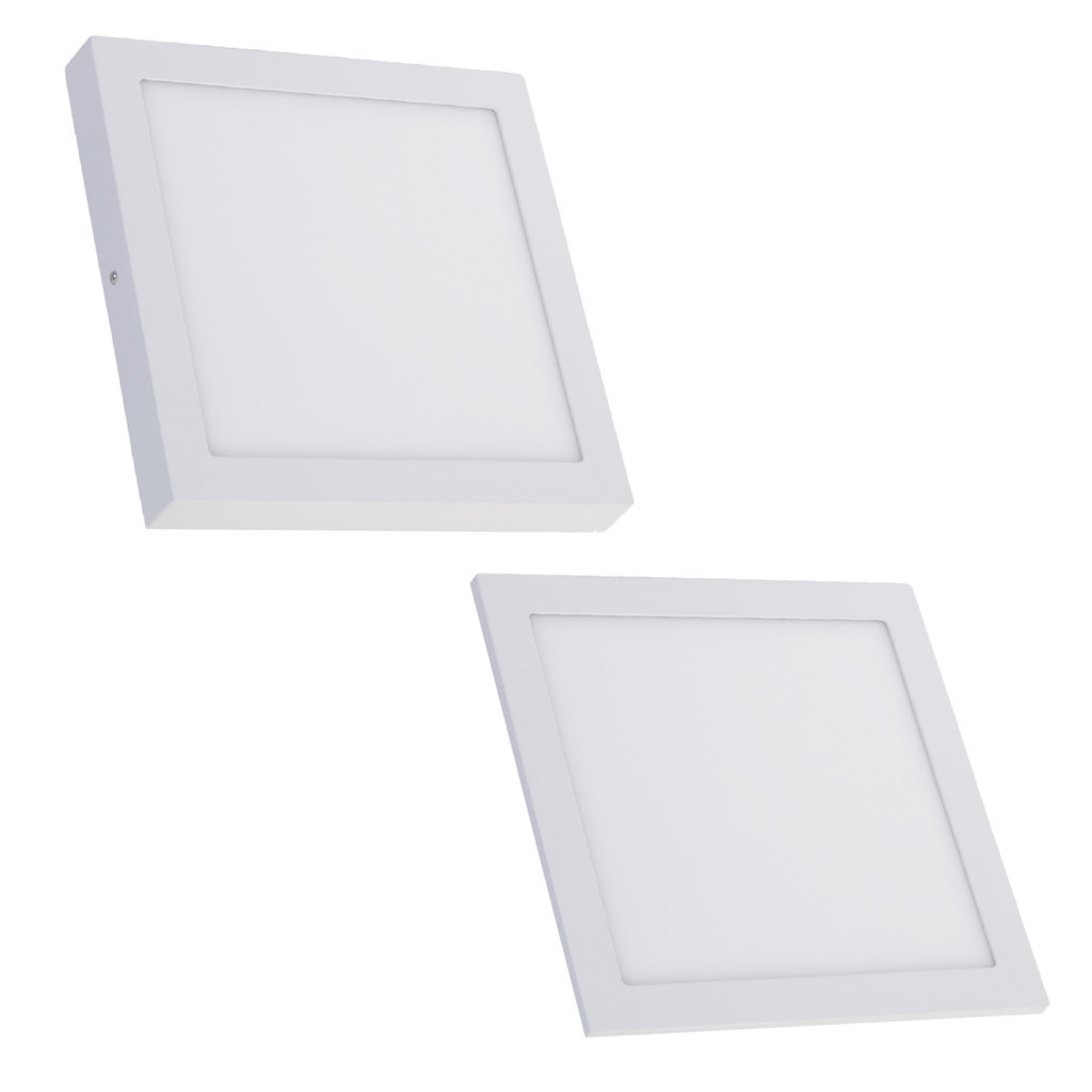 Luminaria Painel Plafon Led 40x40cm 32W Emb/Sob Quadrado Bivolt Branco Frio em Oferta na Shopee