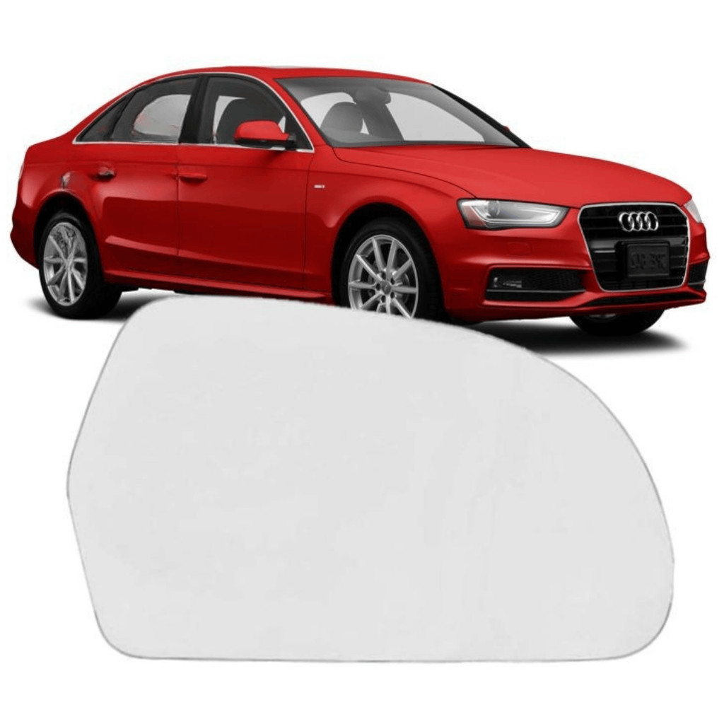 Lente do Espelho Retrovisor Audi A4 A5 e A6 de 2010 a 2016 - Ld Direito