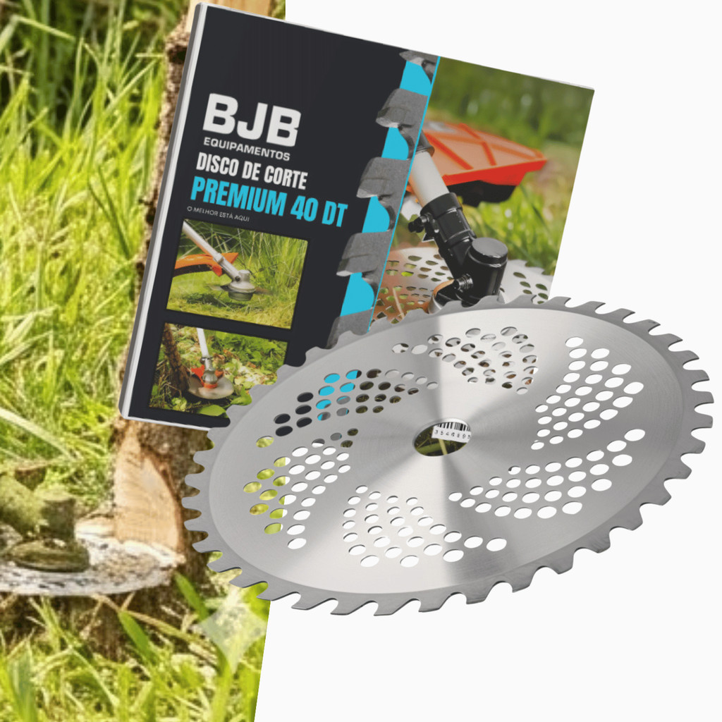 Lamina Disco Serra Roçadeira 40 Dts Stihl Branco Nakasaki em Oferta na Shopee