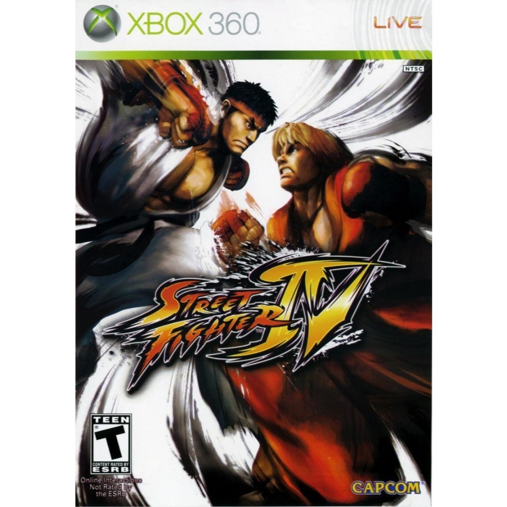 STREET FIGHTER IV - Xbox 360 Desbloq LT