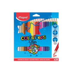 Kit Lápis de Cor Maped 24 Cores Color'Peps Star-MAPED