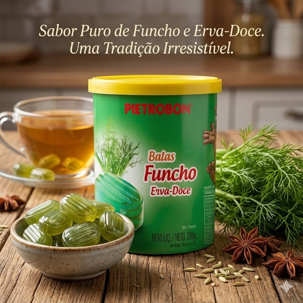 Bala de Funcho e Erva-doce Pietrobon 200g