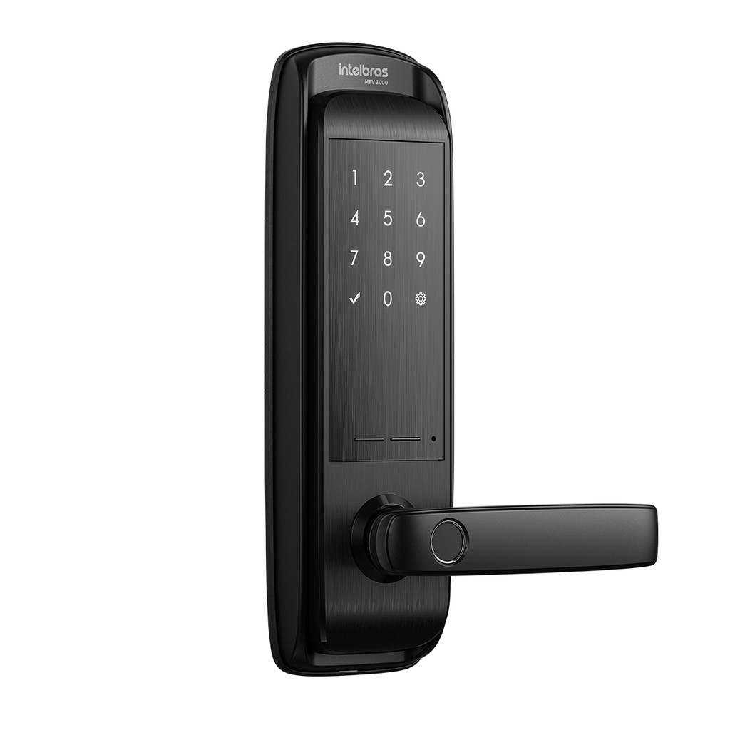 Detalhes do Fechadura Inteligente de Embutir com Biometria MFV 3000