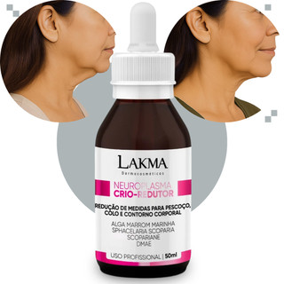 Neuroplasma Crio Redutor 50ml Lakma Redutor Medidas Papada, Pescoço, Colo e Corpo