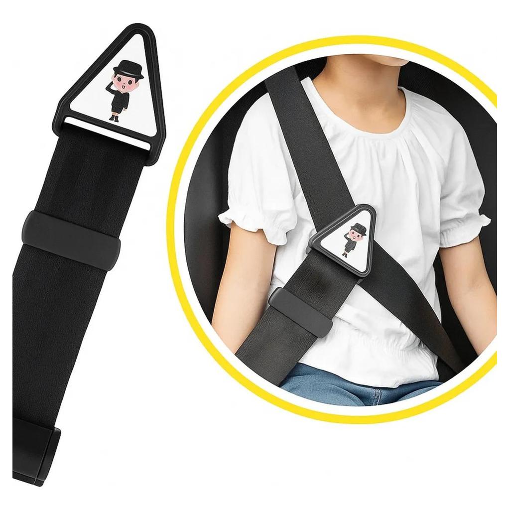 Viaje Tranquilo Protegido com o Adaptador de Cinto Infantil