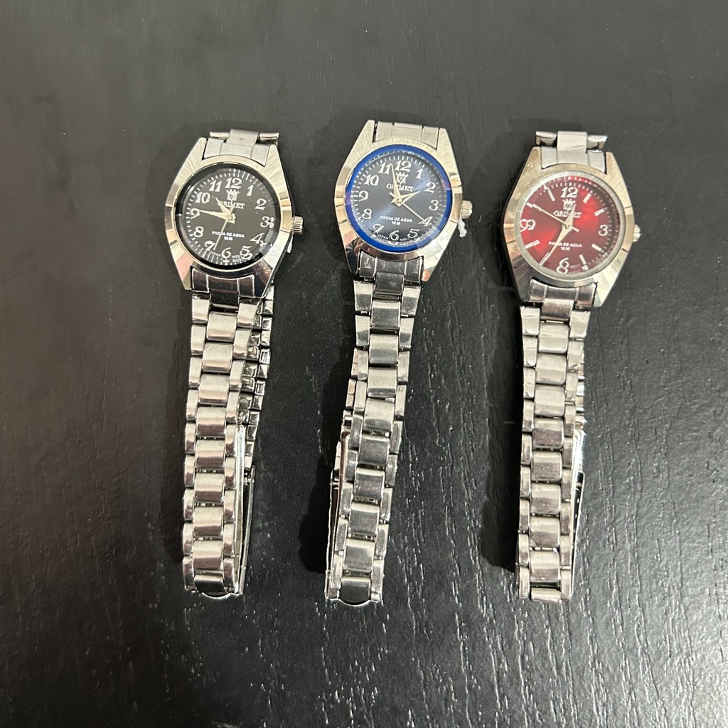 Relógio Orimet Mini Feminino a Prova D´Água Prata Luxo em Oferta na Shopee