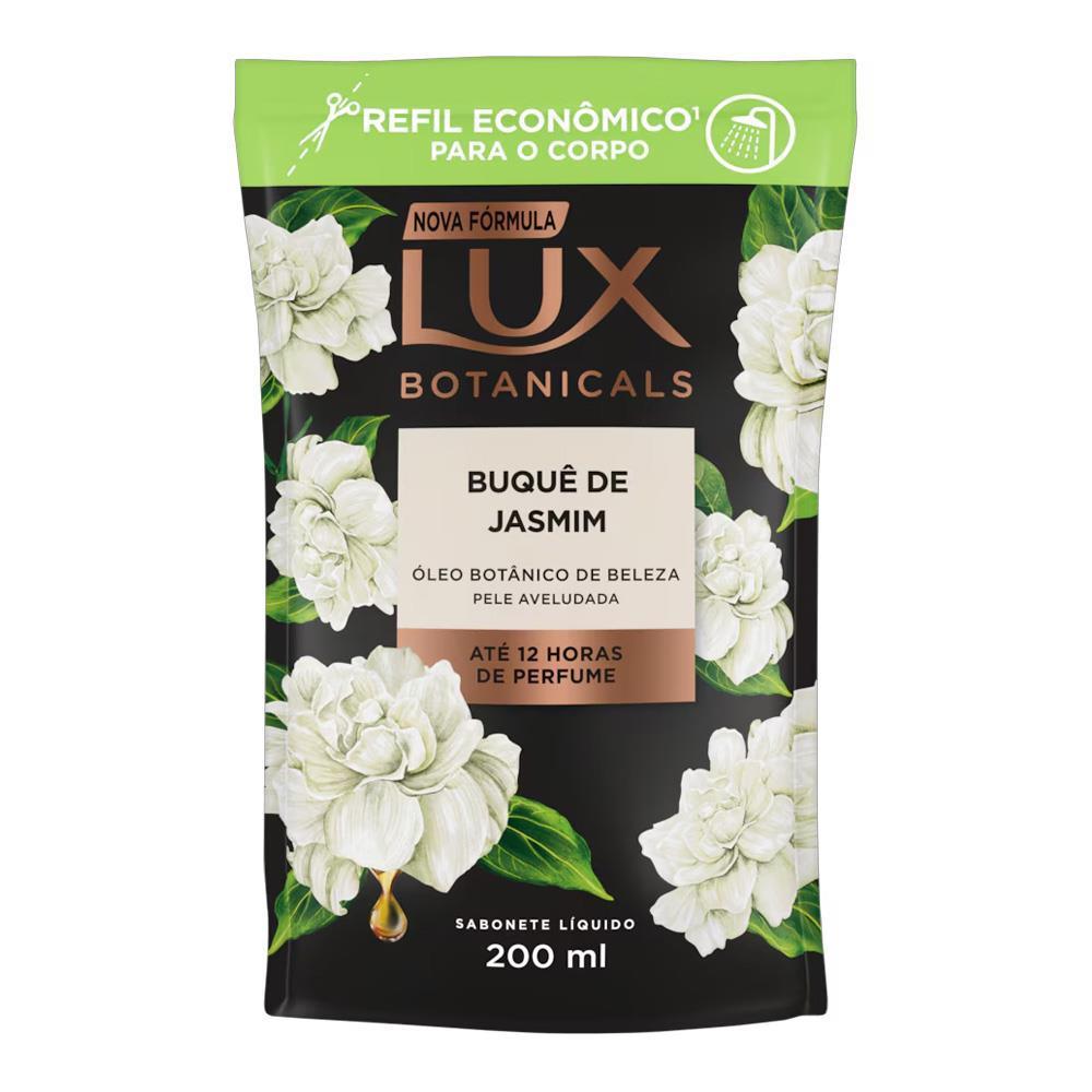 Lux Sabonete Líquido Refil Buquê De Jasmim Com 200Ml em Oferta na Shopee