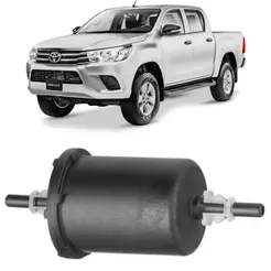 Filtro Combustível Hilux SW4 2.7 2016 a 2021 Flex Tecfil
