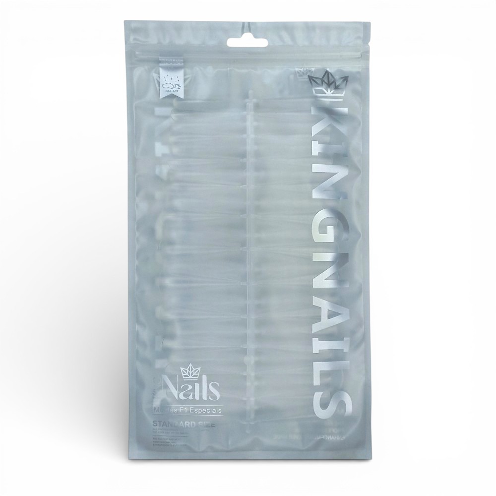 Molde Sanduíche Bailarina 120 Unidades - King Nails em Oferta na Shopee