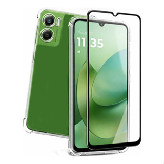Capa Case Capinha Anti Impacto + Película 3d Para Moto G06 em Oferta na Shopee