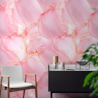 Papel de Parede Marmore Rosa e Dourado Autocolante Varios Modelos - 3 Metros Sala Cozinha Banheiro em Oferta na Shopee