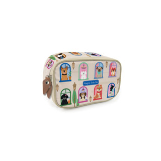 Estojo Box 100 - Fina Ideia - Cachorro na Janela 21x14x9cm com divisória e 25 nichos elásticos em Oferta na Shopee