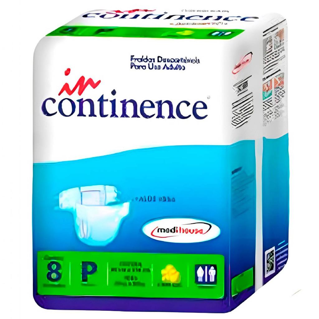 Fralda Geriátrica Descartável para uso Adulto In Continence Manta Reta Tamanho P - 8un