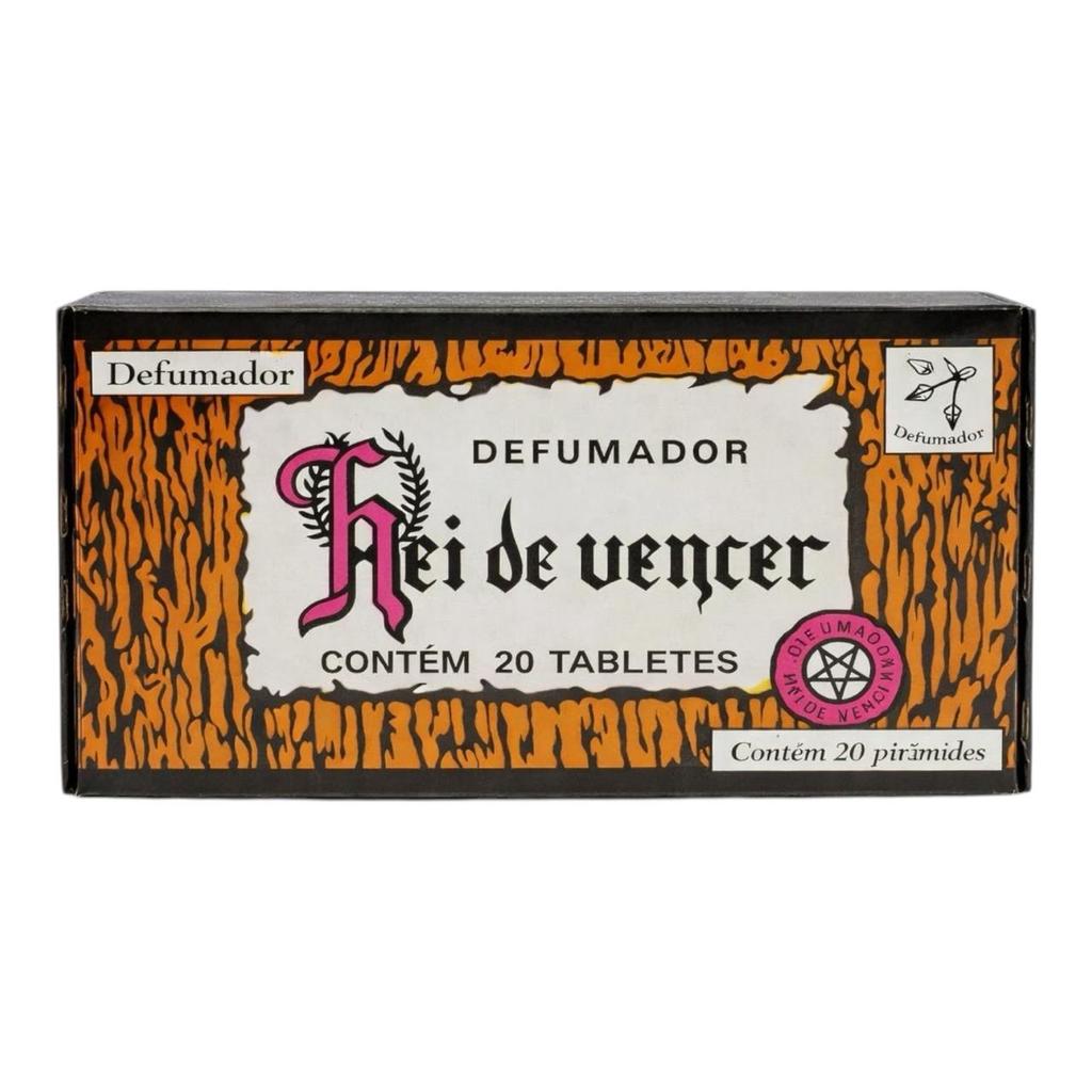 Defumador Natureza Hei de Vencer Tablete | Vitória | Superação | Força Espiritual