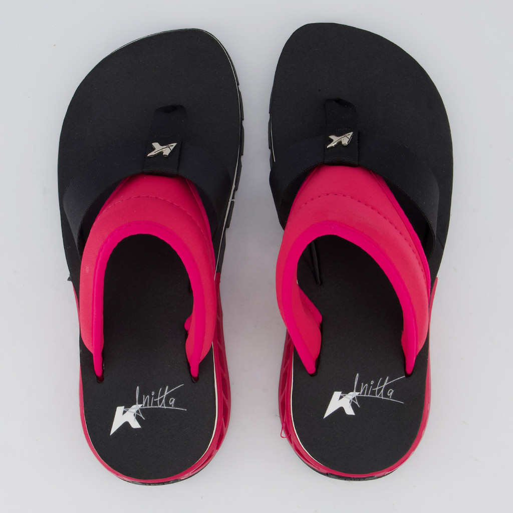 Chinelo Kenner Rakka Anitta  Preto e Rosa