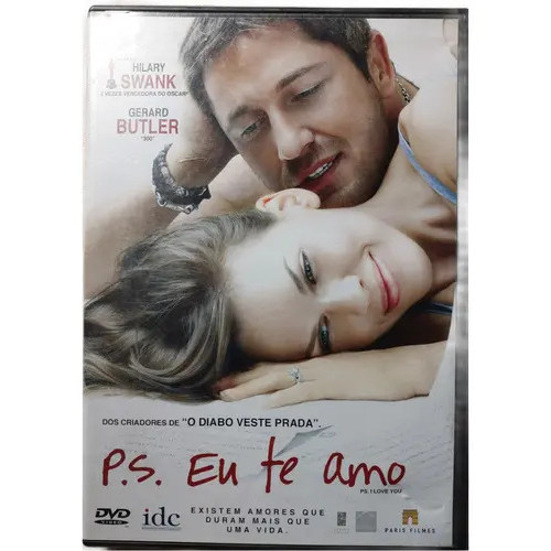 DVD Filme P.s. eu Te Amo - Hilary Swank Gerard Butler