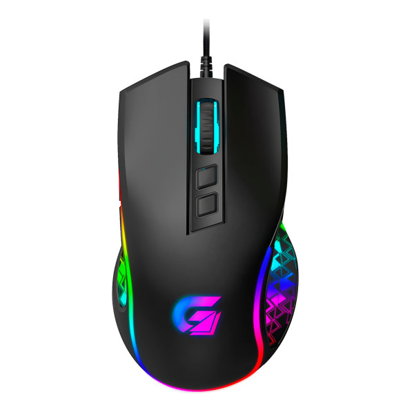 Mouse Gamer Rgb Fortrek Vickers New Edition W/ Soft Cor Preto