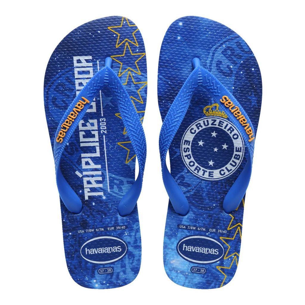 Chinelo Havaianas Top Times Cruzeiro