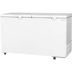 Freezer Conservador Horizontal Fricon 503 Litros Dupla Ação Tampa de Chapa Branco HCED 503 C 220V