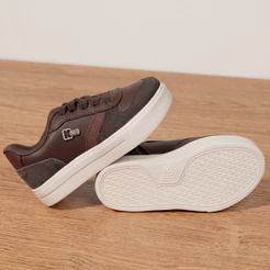 Tênis Infantil Menino Kidy K360 Ultra Leve Flexível Sapatênis Casual Moderno Dia a Dia Conforto