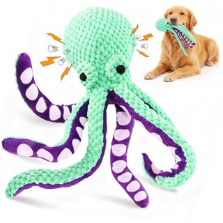 Brinquedo De Pelúcia Para Cachorro Polvo , Tecido De Algodão Macio Com Barulho E Rugas , Todos Os Tamanhos De