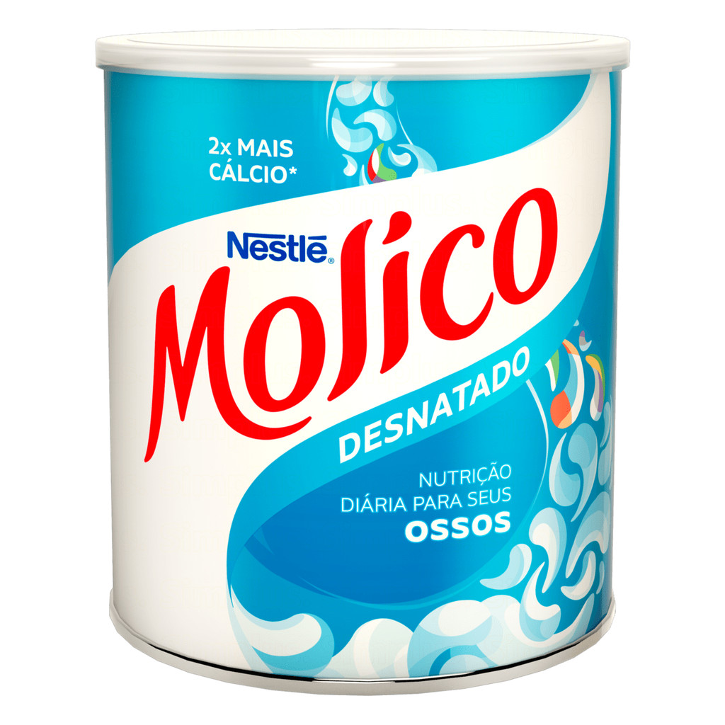 Leite Em Pó Desnatado Molico Total Cálcio Nestlé Lata 280g