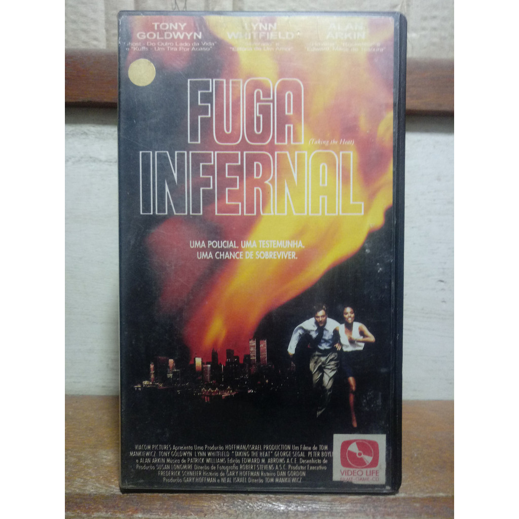 Vhs Fuga Infernal - Tony Goldwyn - George Segal - Peter Boyle